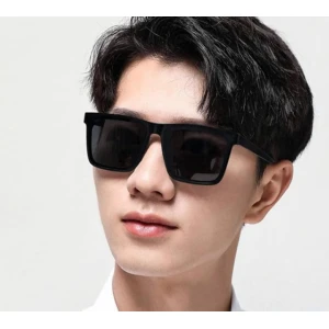 Polarized Retro Square Sunglasses