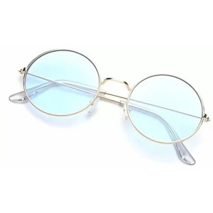 UV Protection Round Sunglasses (55) (For Boys, Blue)