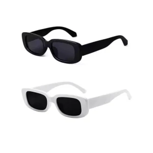 Sky Wing Stylish & Treandy Sunglasses Unisex Pack Of 2