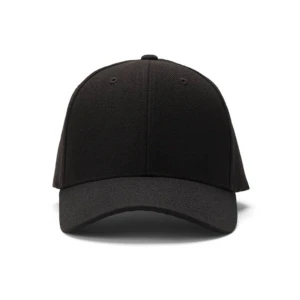 Plain Cotton Baseball Cap - Black (BHC-2353294)
