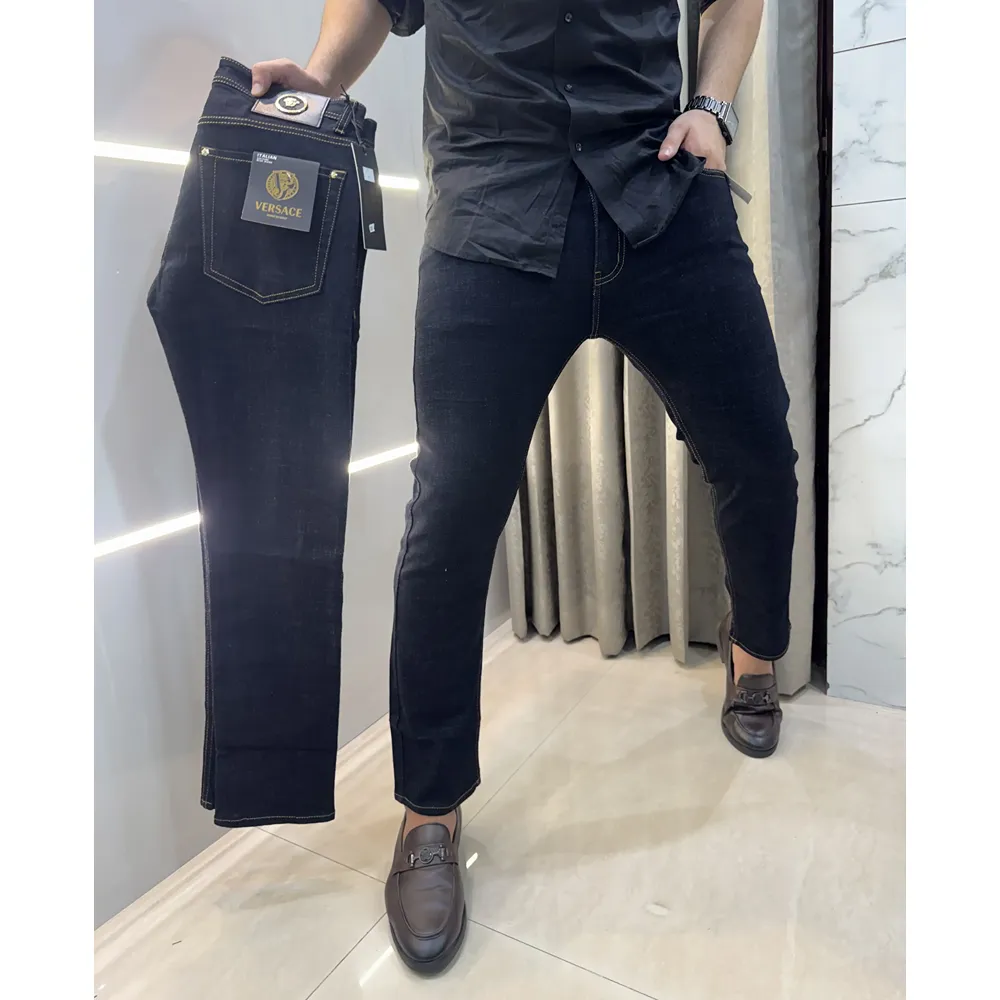 Premium Versace Raw Wash Denin For Men (BOT04) - Image 2