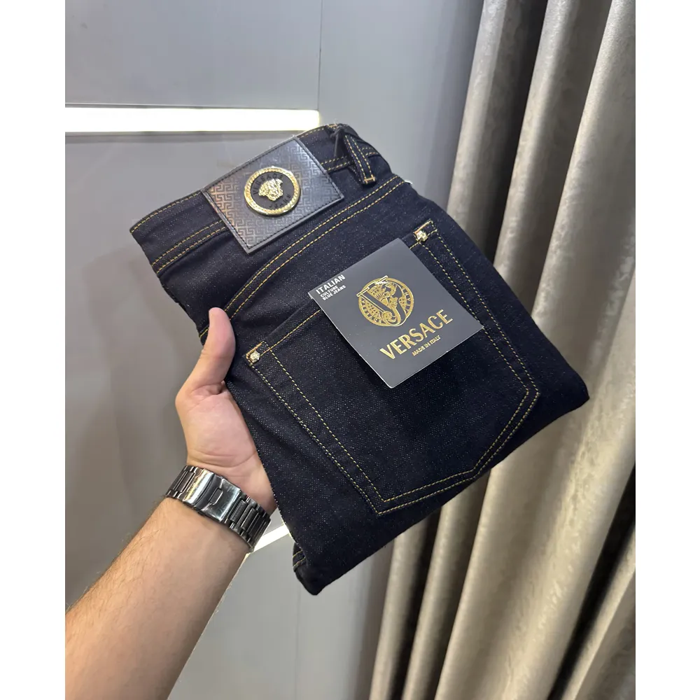 Premium Versace Raw Wash Denin For Men (BOT04) - Image 3