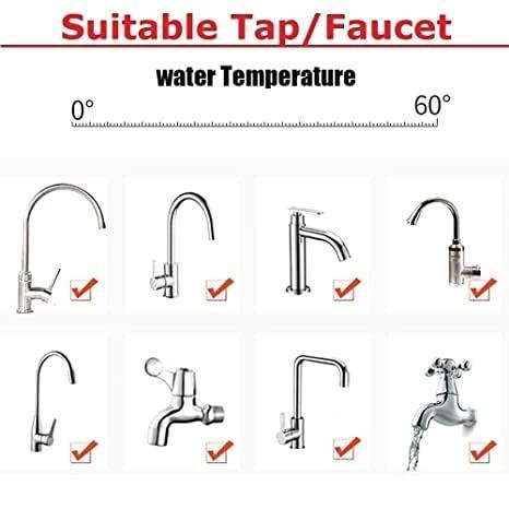 Home Kitchen Faucet Tap Water Clean Purifier Filter(Pack of 2) - Image 4