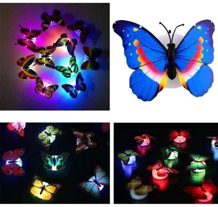 3DButterfly Led Light for Home Decoration (Pack of 3) - Image 3