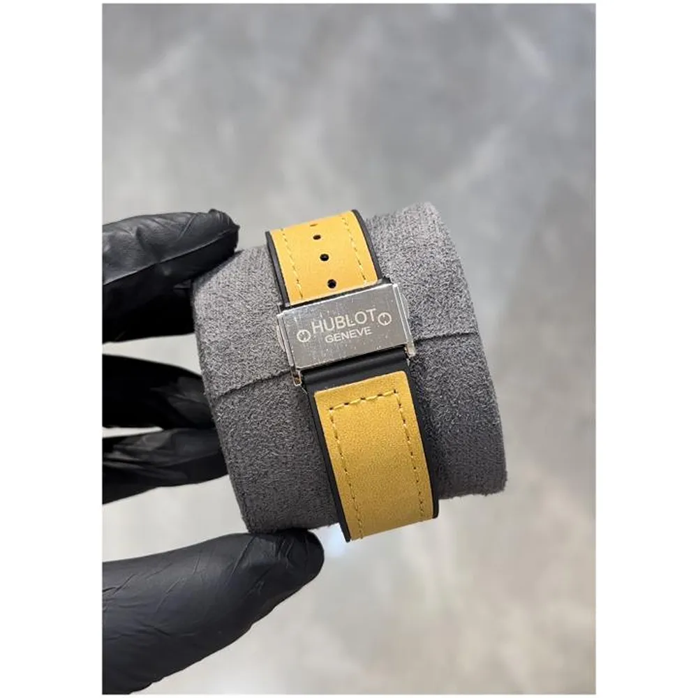 Luxury Hublot Bigbang Watch Leather Belt For Men (SW118) - Image 2