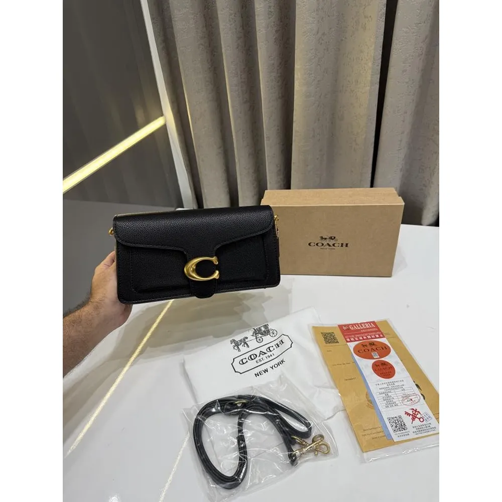 Coach Black Leather Bag