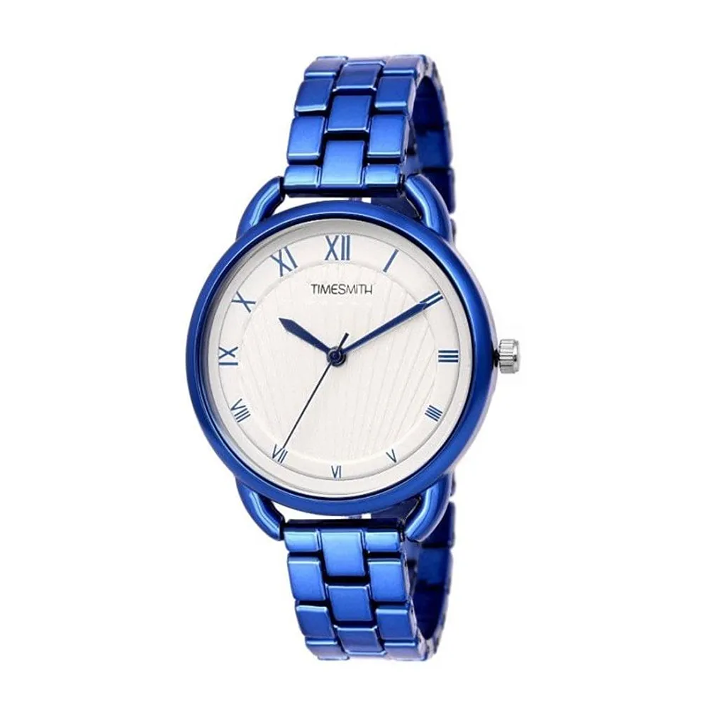 Women Stylish Stainless Steel Watch, Blue