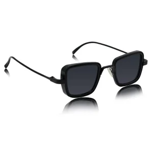 Glamorous Black Metal Square Sunglass For Men And Boy