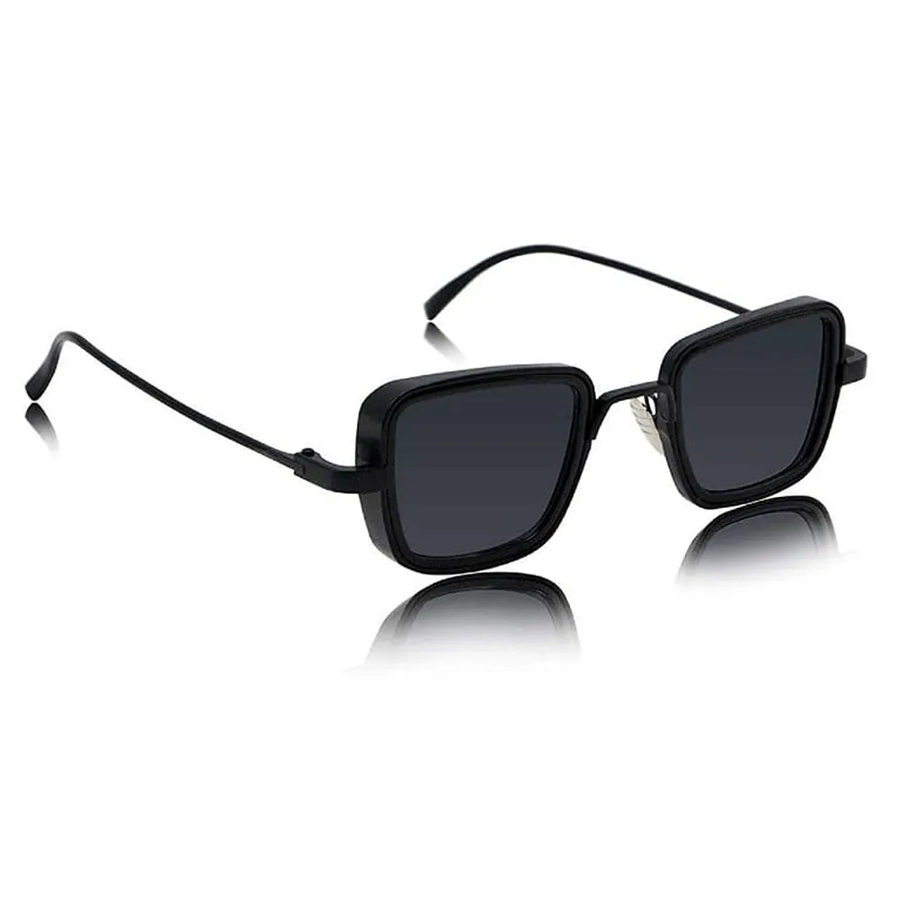 Glamorous Black Metal Square Sunglass For Men And Boy