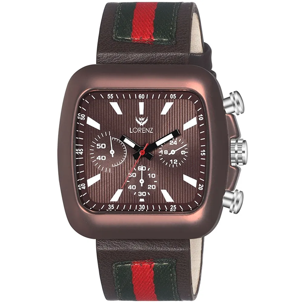 Lorenz Watch Men’s Fashion Stainless Steel Case