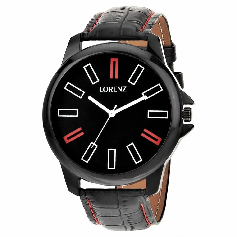 Lorenz Men’s PU Leather Watch