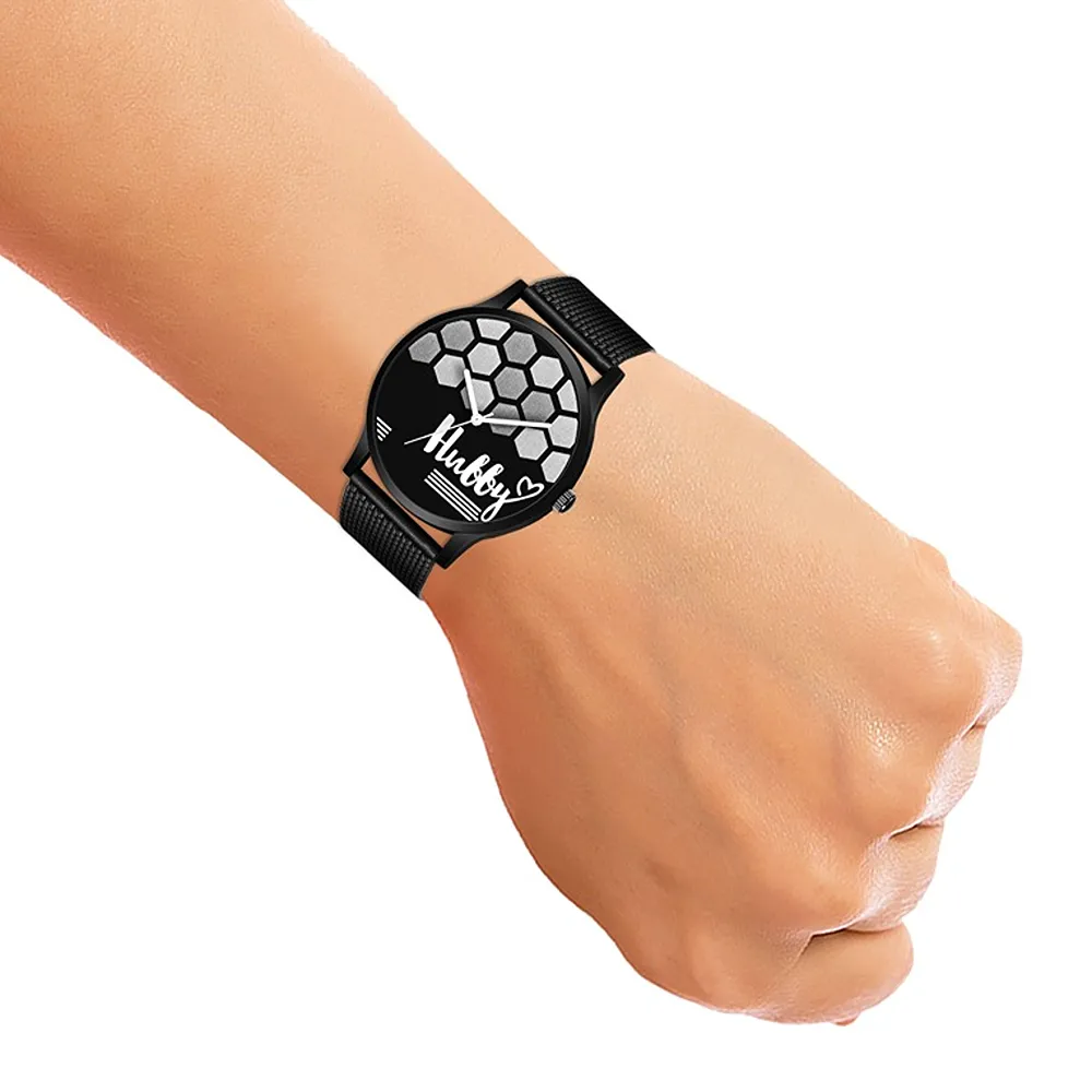 Lorenz Watch “Hubby” Black Analog Watch For Boys - Image 4