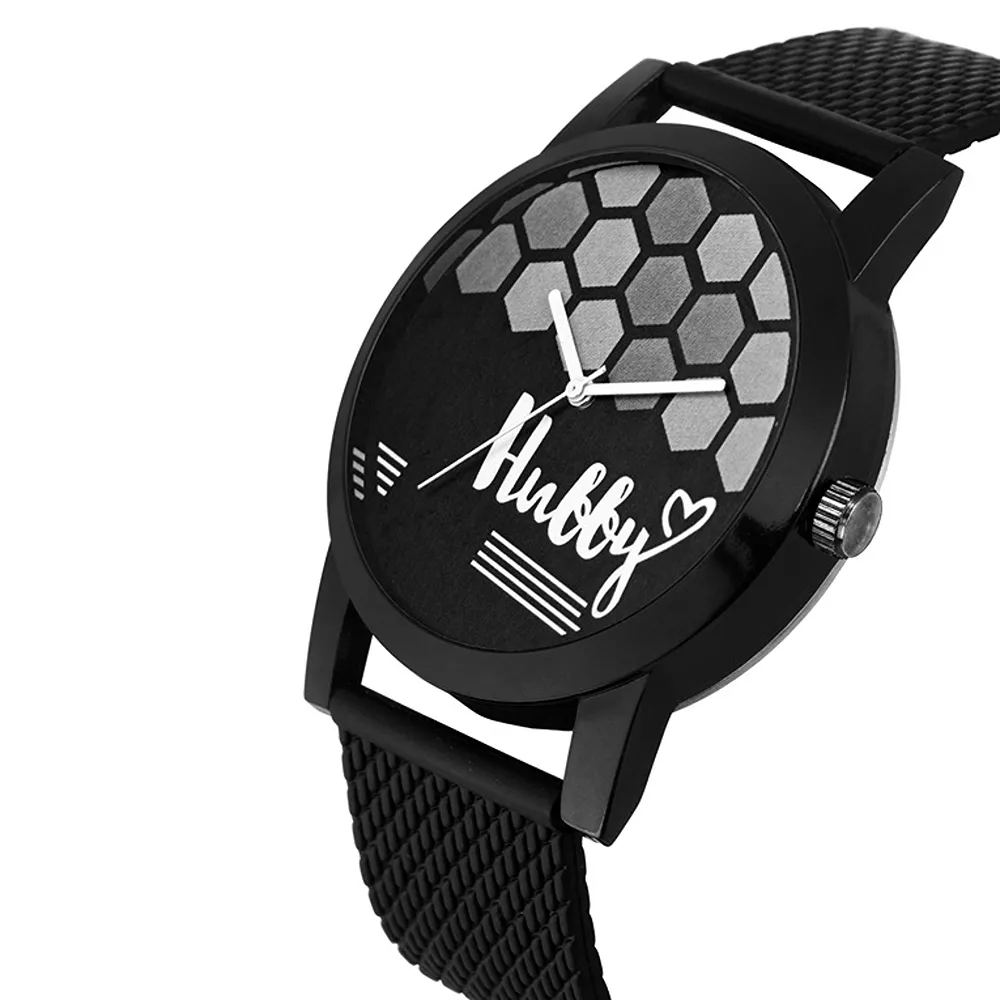 Lorenz Watch “Hubby” Black Analog Watch For Boys - Image 3