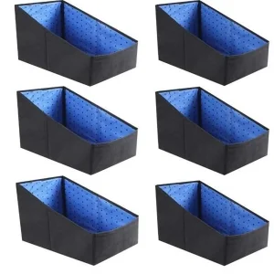 Closet Organizer Foldable Shirts and Clothing Organizer Stackers (Pack of 6)