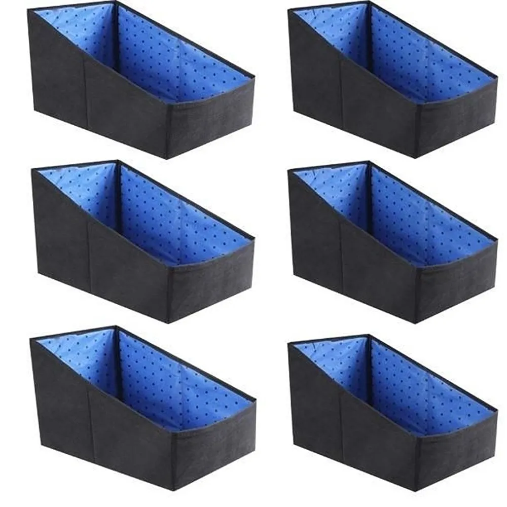 Closet Organizer Foldable Shirts and Clothing Organizer Stackers (Pack of 6)