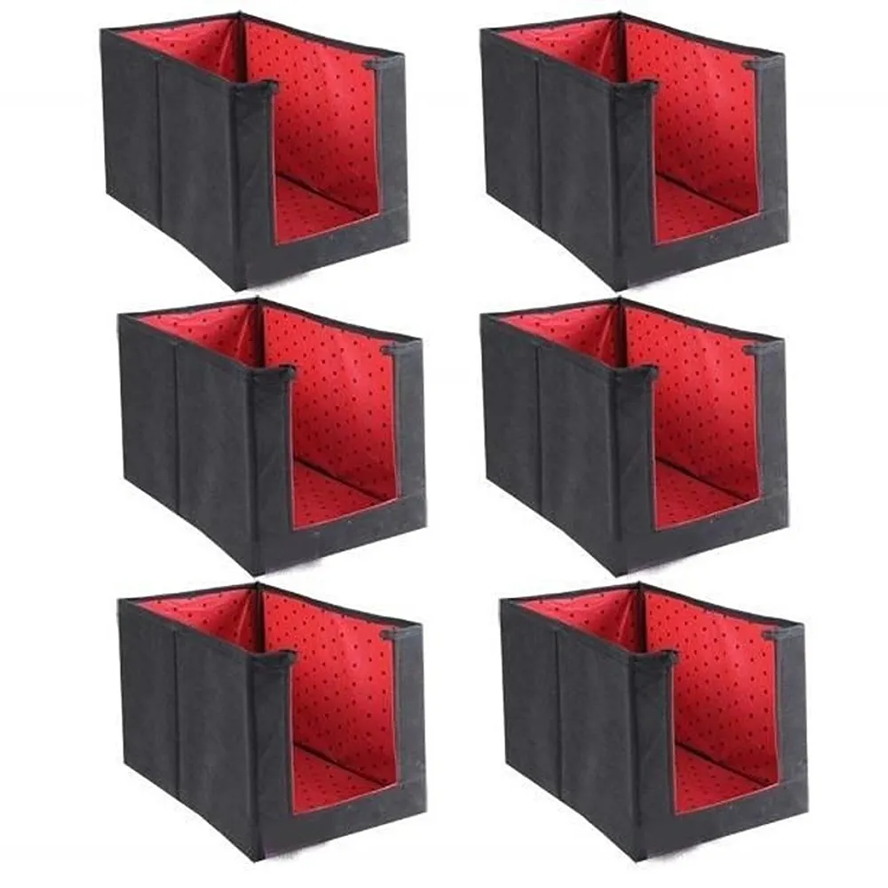 Closet Organizer Foldable Shirts and Clothing Organizer Stackers (Pack of 6)
