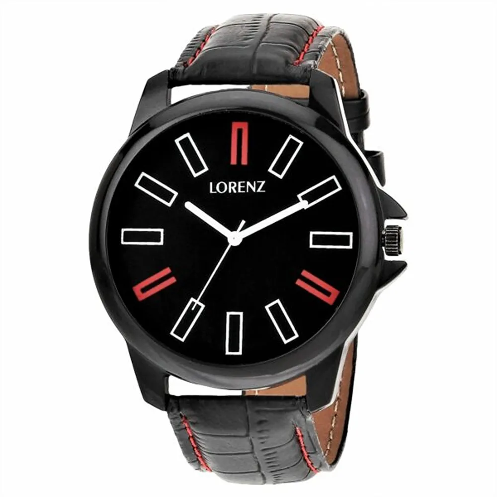 Lorenz Men’s Pu Leather Watch