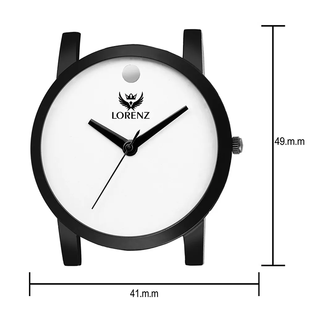 Lorenz Watch Slim Edition White Dial Men’s Analog Watch - Image 2