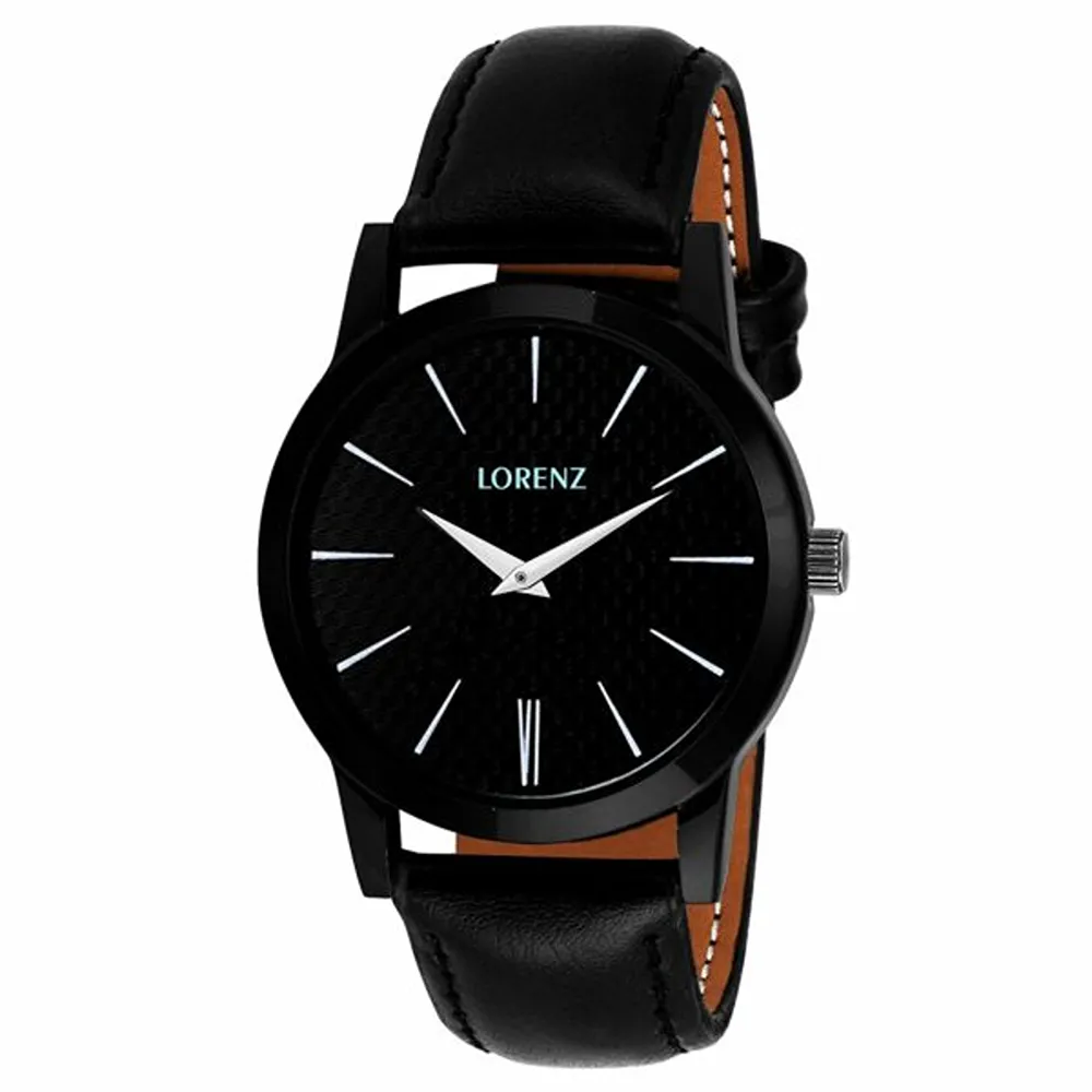 Lorenz Black Dial Slim Men’s Watch