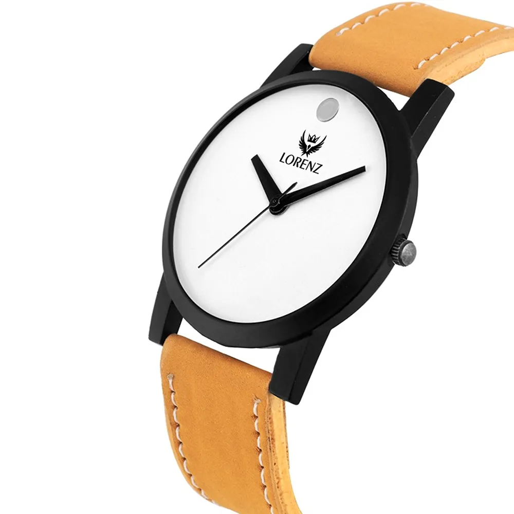 Lorenz Watch Slim Edition White Dial Men’s Analog Watch - Image 4