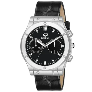 Lorenz Watch Analog Black Dial Watch For Men
