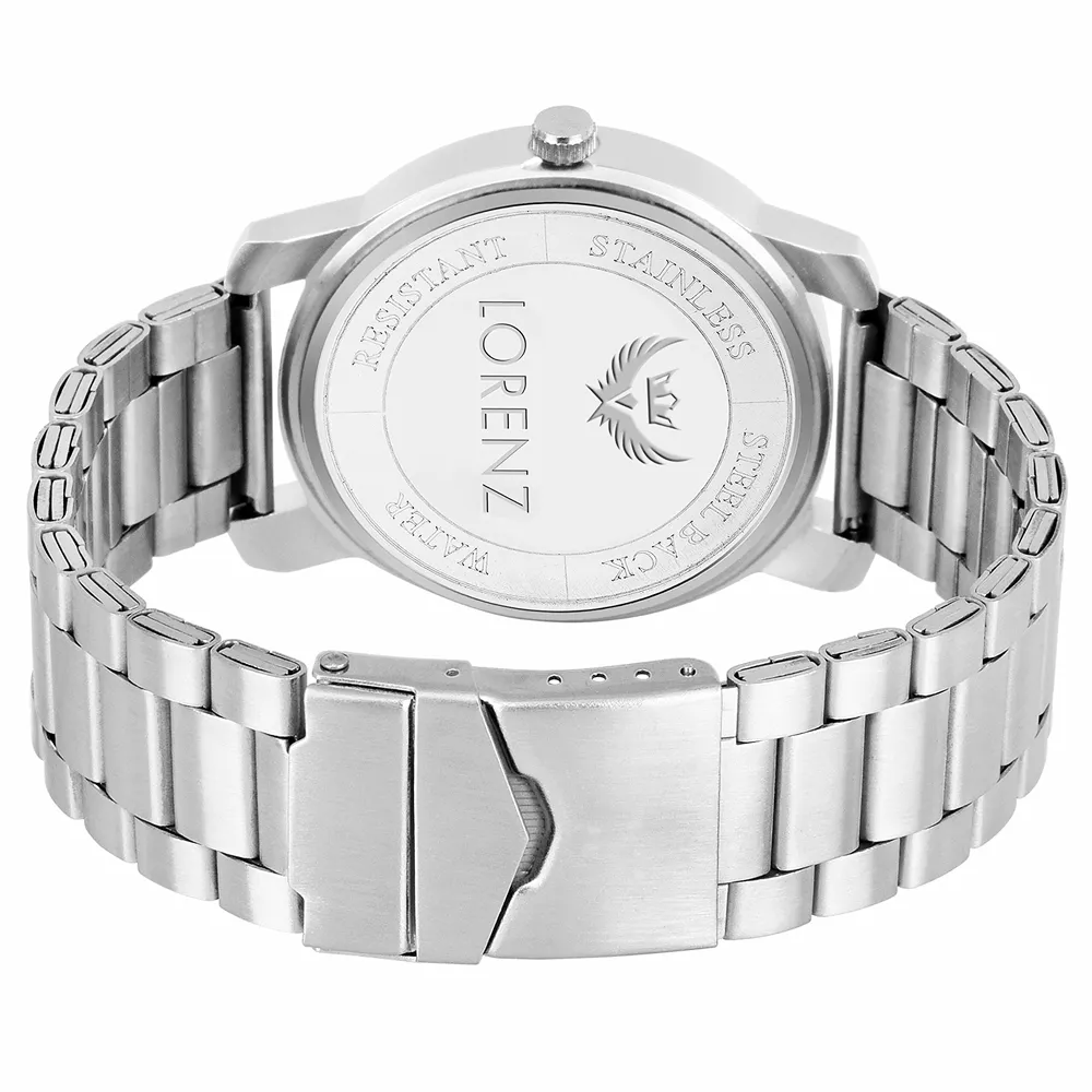 Lorenz Casual White Dial Men’s Watch - Image 2