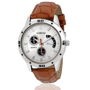 Lorenz Watch Analogue Silver Dial Men’s & Boy’s Watch