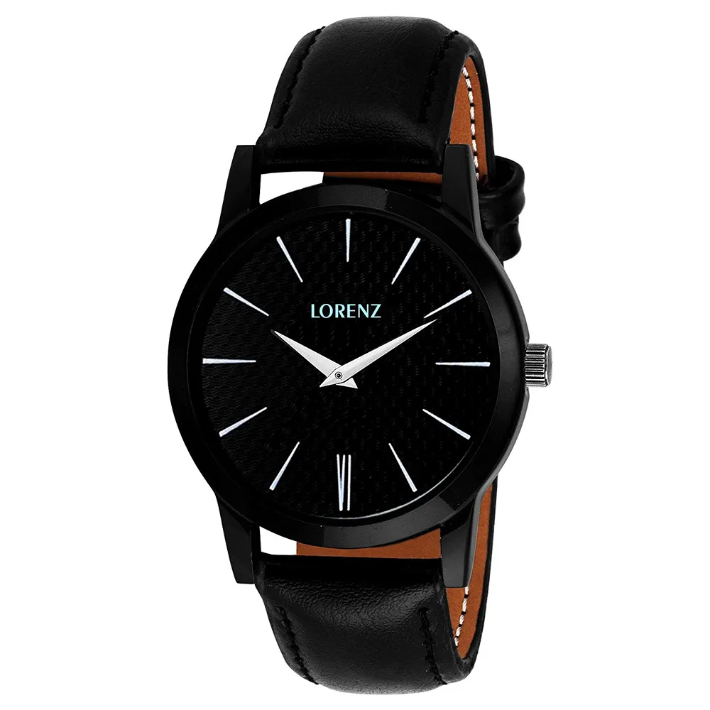 Lorenz Black Dial Slim Men’s Watch