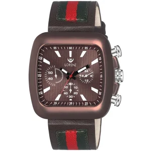Lorenz Watch Men’s Fashion Stainless Steel Case