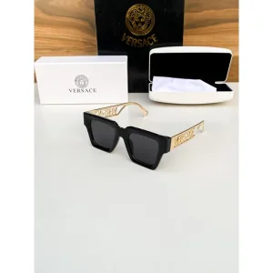 Stylish Versace Sunglasses Gold Black (SUP12)