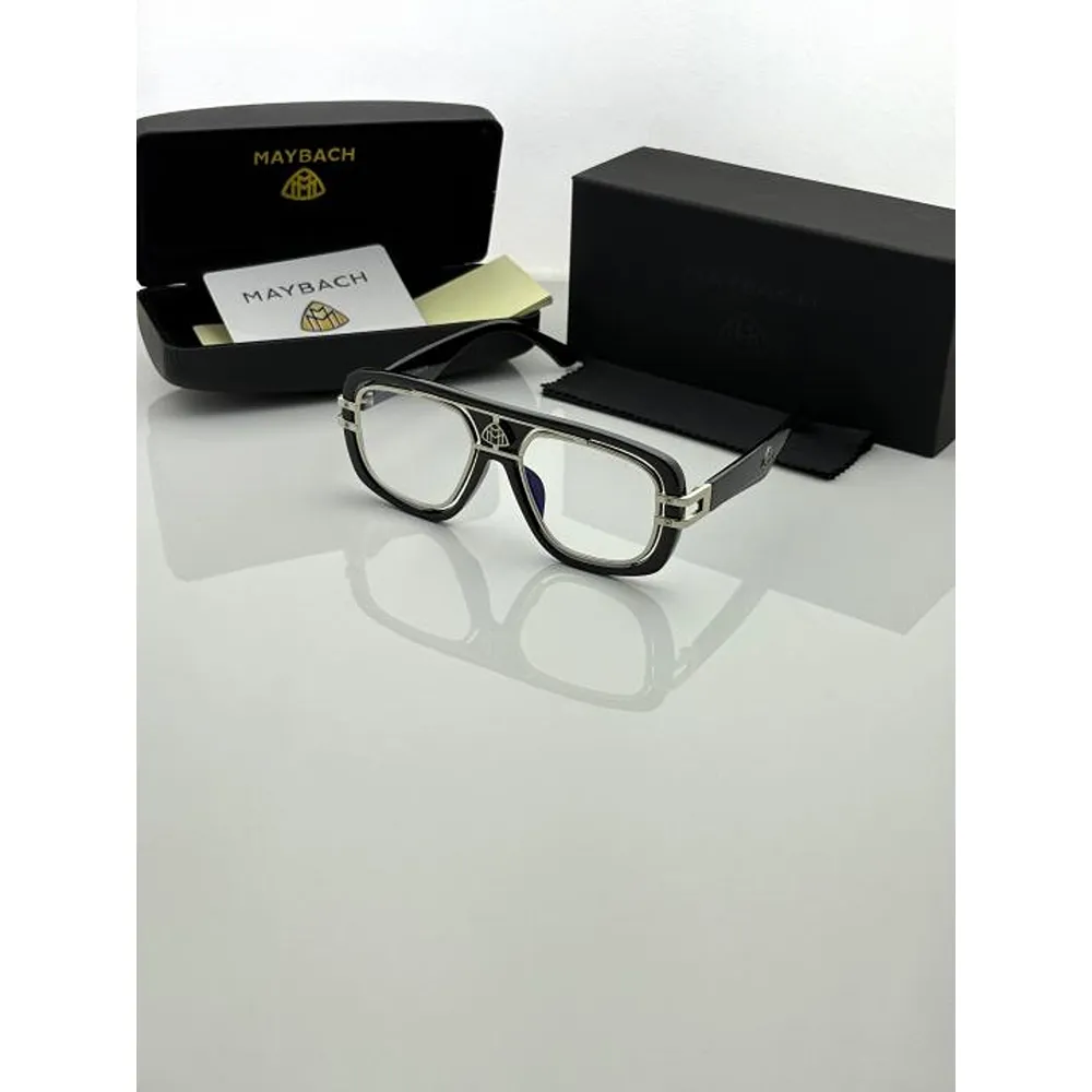 Trendy Maybach Sunglasses Silver Plano (SUP13)