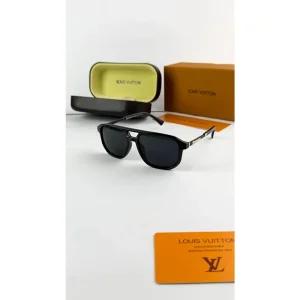 Luxury Louis Vuitton Sunglasses Gold Black (SUP15)