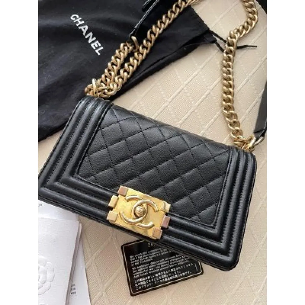 Luxurious Chanel Flap Handbag With Og Box For Women (SW214) - Image 2
