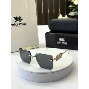 Premium Miu Miu Sunglasses Black Gold (SUP177)