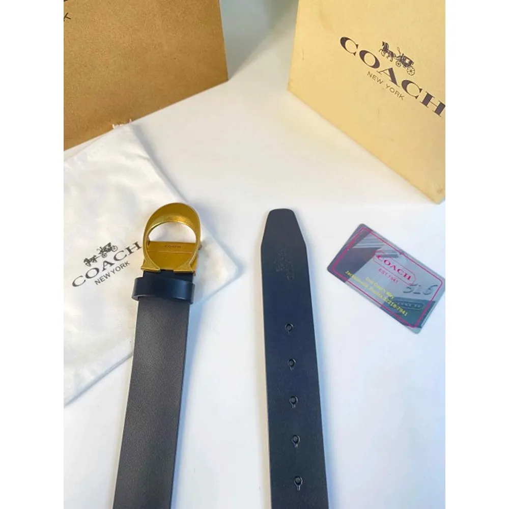 Affordable Coach Belt With Og Box For Men (SW522) - Image 2