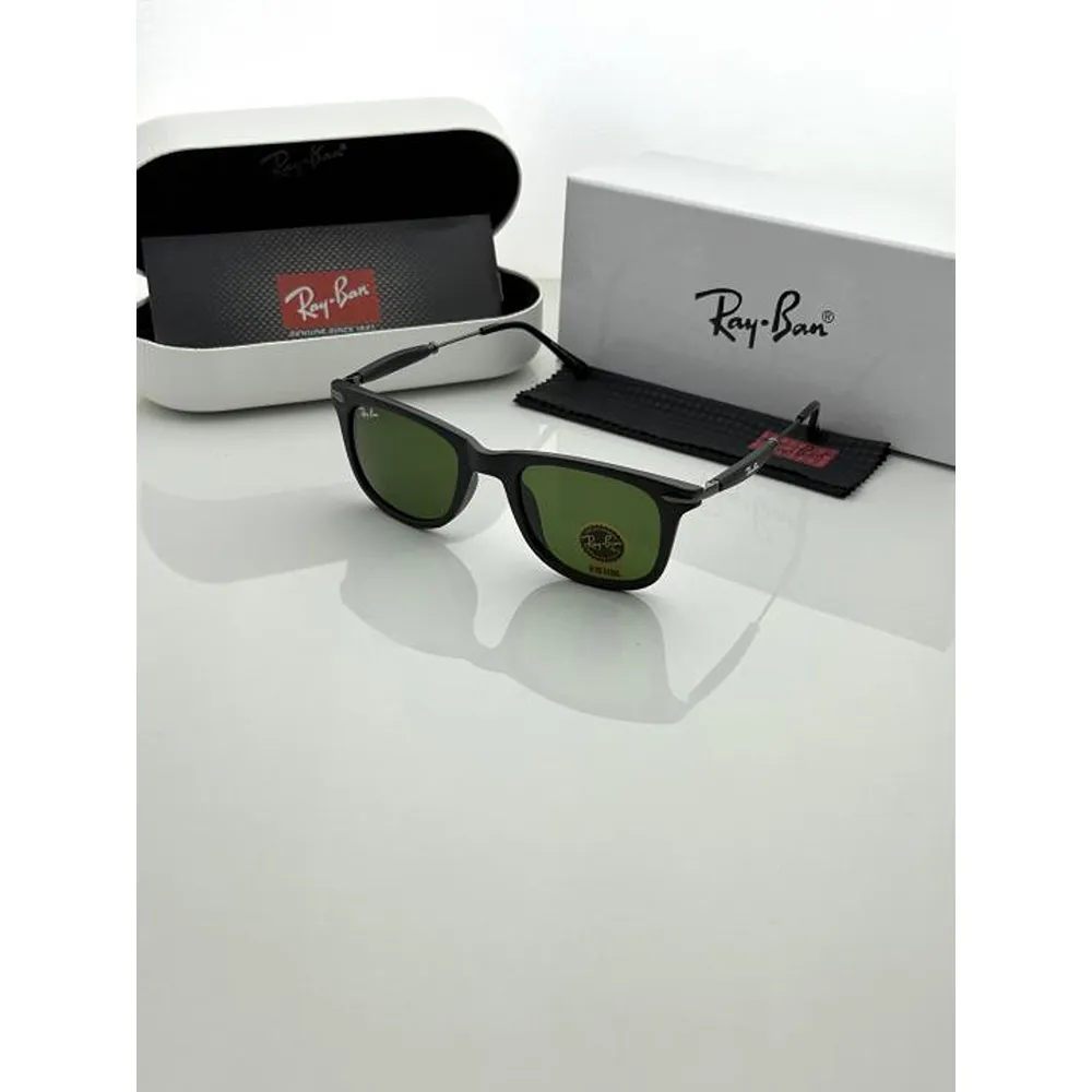 Premium Rayban Sunglasses Black Green (SUP101)
