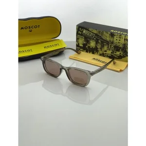 Trendy Moscot Sunglasses Silver Mercury (SUP23)