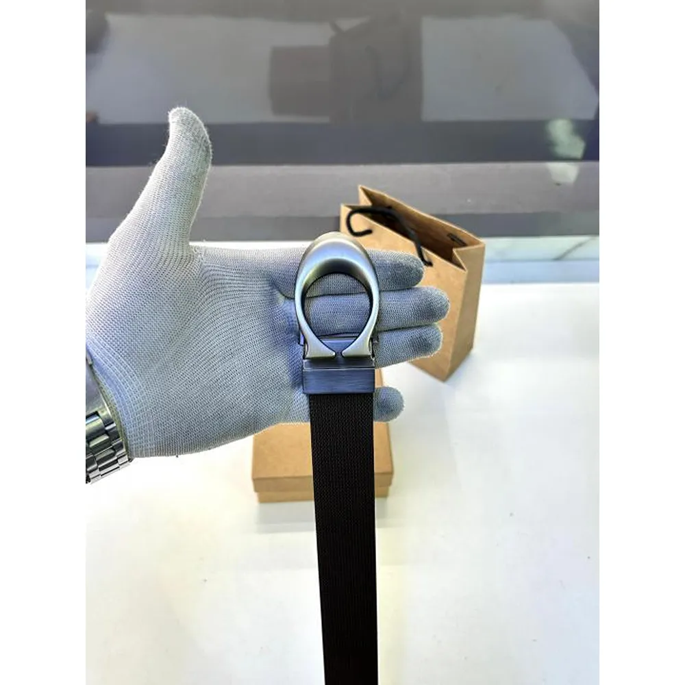 Affordable Coach Belt Silver For Men (SW507) - Image 2