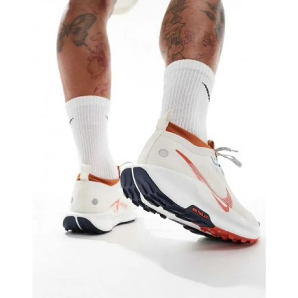 Comfortable Nike Pegasus Shoes Trail 5 Goretex White Red For Men (SW424) - Image 2