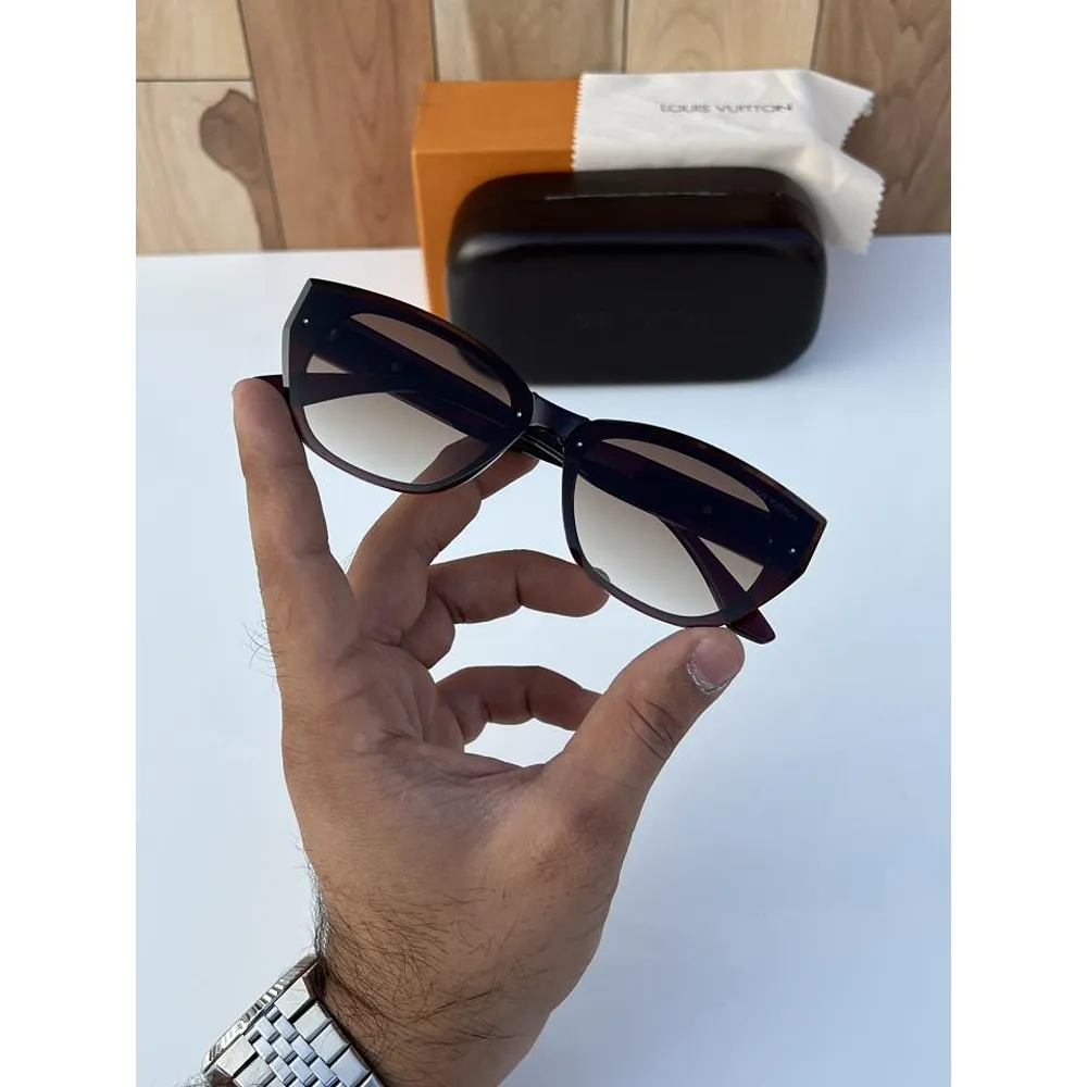 Affordable Louis Vuitton Sunglass Brown For Women (SW490) - Image 2