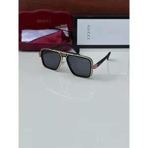 Luxurious Gucci Sunglasses Golden Black (SUP119)