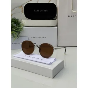 Premium Marc Jacobs Sunglasses Silver Brown (SUP200)