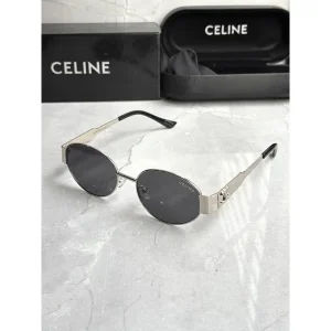 Premium Celine Sunglasses Black Silver (SUP121)
