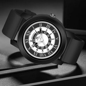 Round Numerical Dial Analogue Watch For Men (BHC-2408105)