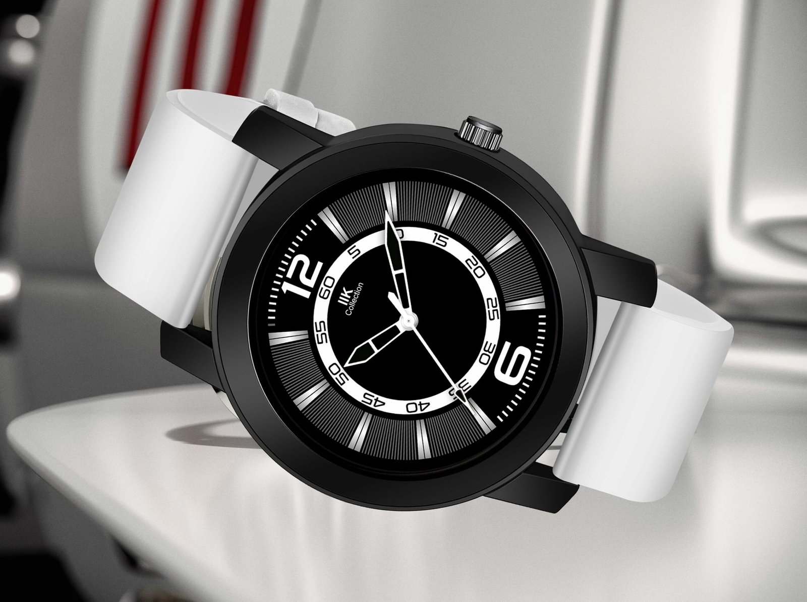 Round Numerical Dial Analogue Watch For Men (BHC-2408112)