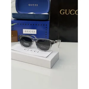 Trendy Gucci Sunglasses Grey Black (SUP207)