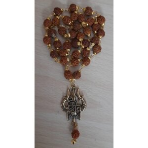 Latest Rudraksha Gold Plated Chain