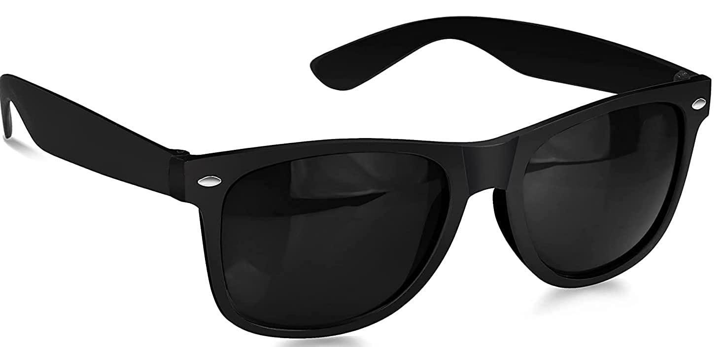 Combo of Balck and Square Black Sunglass Golden Touch - Image 2