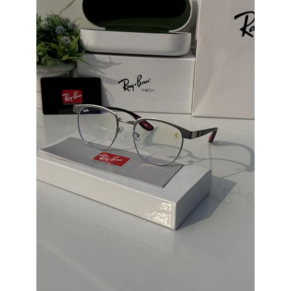 Trendy Rayban Sunglasses Silver Plano (SUP63)
