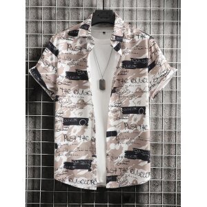 Mens Fancy Cotton Lycra Blend Fabaric Half Sleeve Shirt